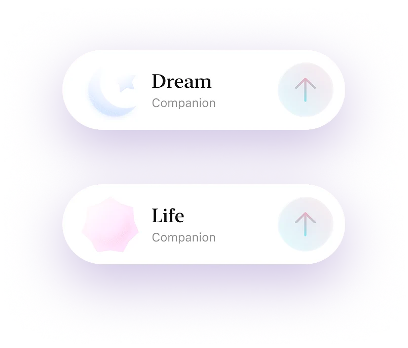 Dream and Life navigation options
