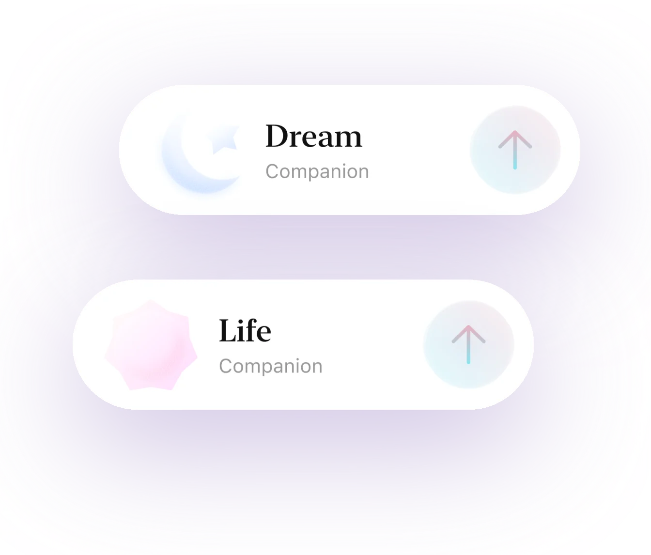 Dream and Life navigation options